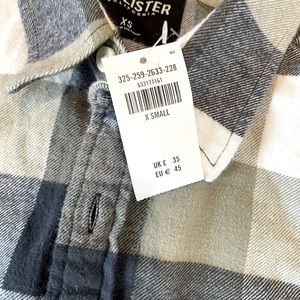 Hollister Button-Through Flannel Shirt